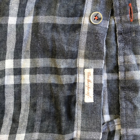 Weatherproof Vintage Gray Long Medium Flannel - Picture 4 of 5